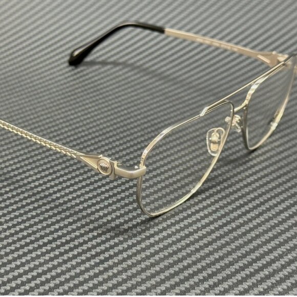 Versace Men's Silver 57mm Eyeglasses - Picture 3 of 5